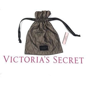 Victoria’s Secret Black Lingerie Bag.